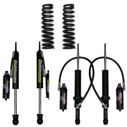 Dobinsons BLACK 1.75-3.0" MRR 3-way Adjustable Lift Kit Toyota Tacoma 2005-2022 with Quick Ride Rear - DSSKITMRA06 - DSSKITMRA06