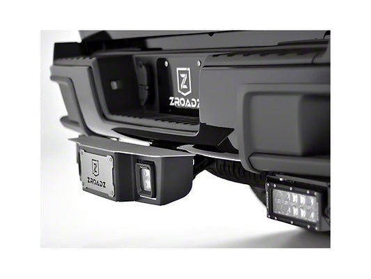 ZRoadz 2.50-Inch Receiver Hitch Step with 3-Inch LED Cube Lights (Universal; Some Adaptation May Be Required)