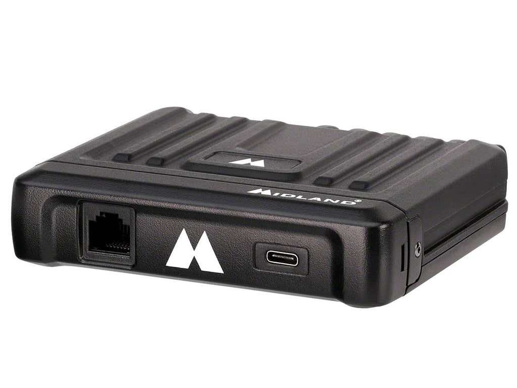 Midland Radio MicroMobile GMRS Two-Way Radio with Integrated Microphone Control; 15-Watt