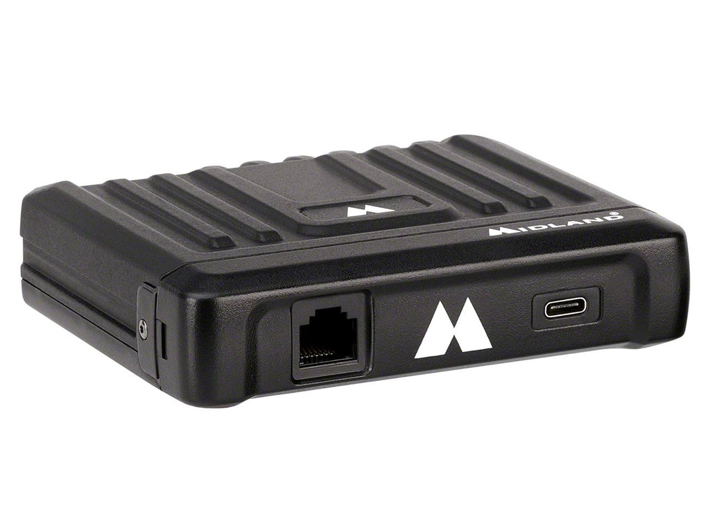 Midland Radio MicroMobile GMRS Two-Way Radio with Integrated Microphone Control; 15-Watt