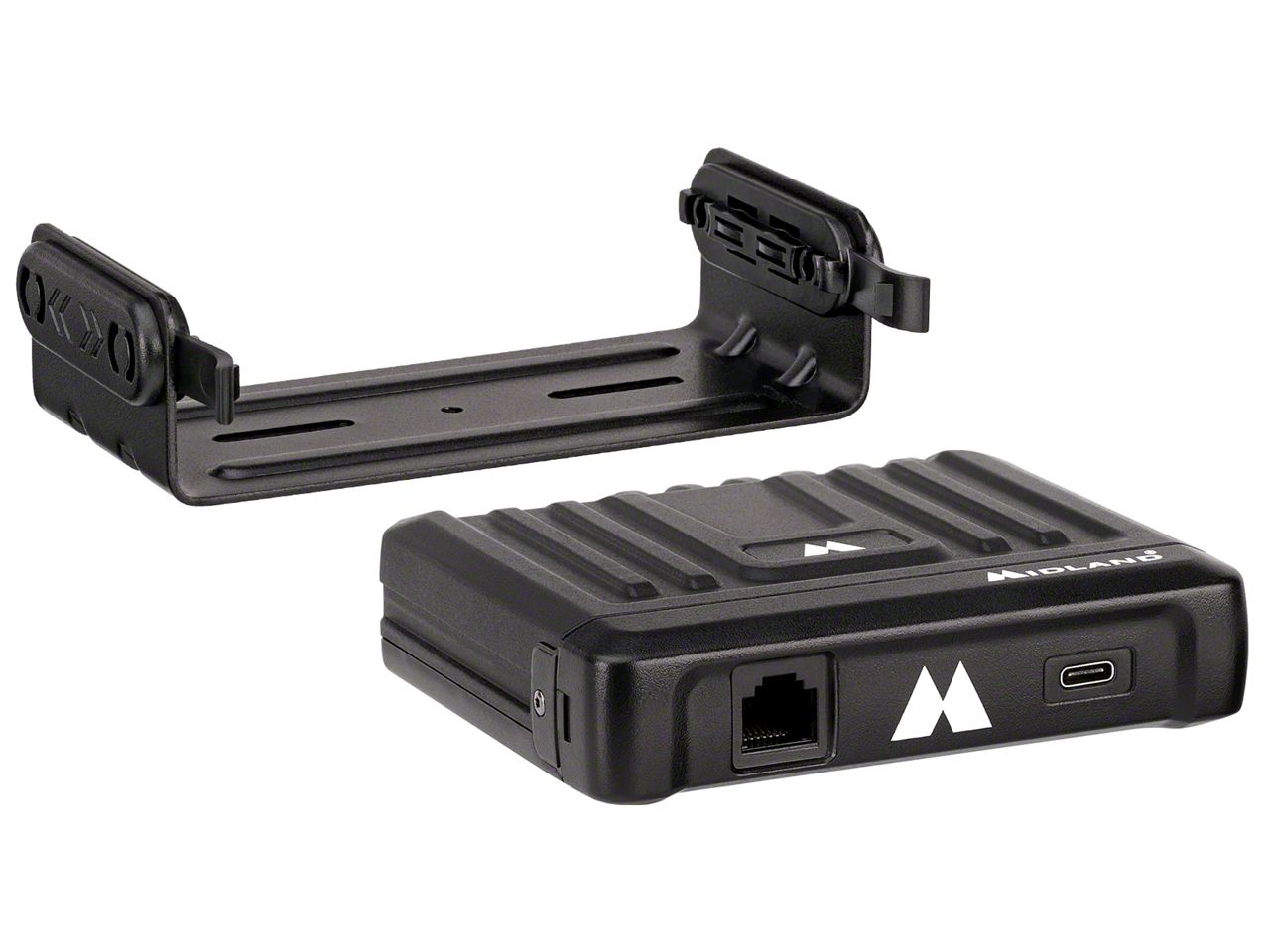 Midland Radio MicroMobile GMRS Two-Way Radio with Integrated Microphone Control; 15-Watt