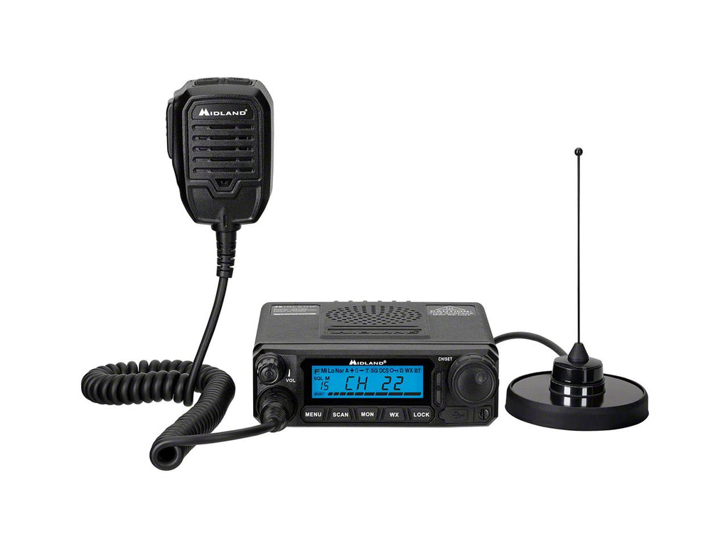 Midland Radio MicroMobile GMRS Two-Way Radio; 50-Watt