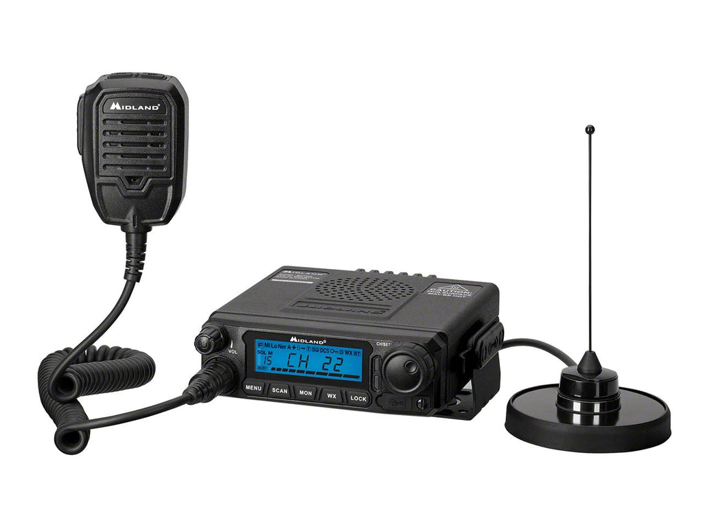 Midland Radio MicroMobile GMRS Two-Way Radio; 50-Watt
