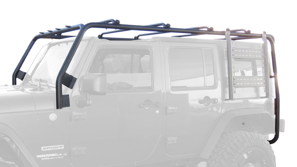BODY ARMOR 4X4 2007-2018 JEEP WRANGLER JK 4 DOOR CARGO ROOF RACK