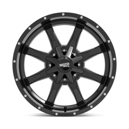 MOTO METAL MO970 17X8 5X5.0/5.5 78.1 G-BLK MILL +0
