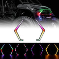 (2PCS/SET) RGB LED TURN SIGNAL LIGHT CHASING COLOR WITH BLUETOOTH APP & REMOTE CONTROL FOR 2019 2020 2021 2022 POLARIS RZR XP 1000 TURBO #2884053