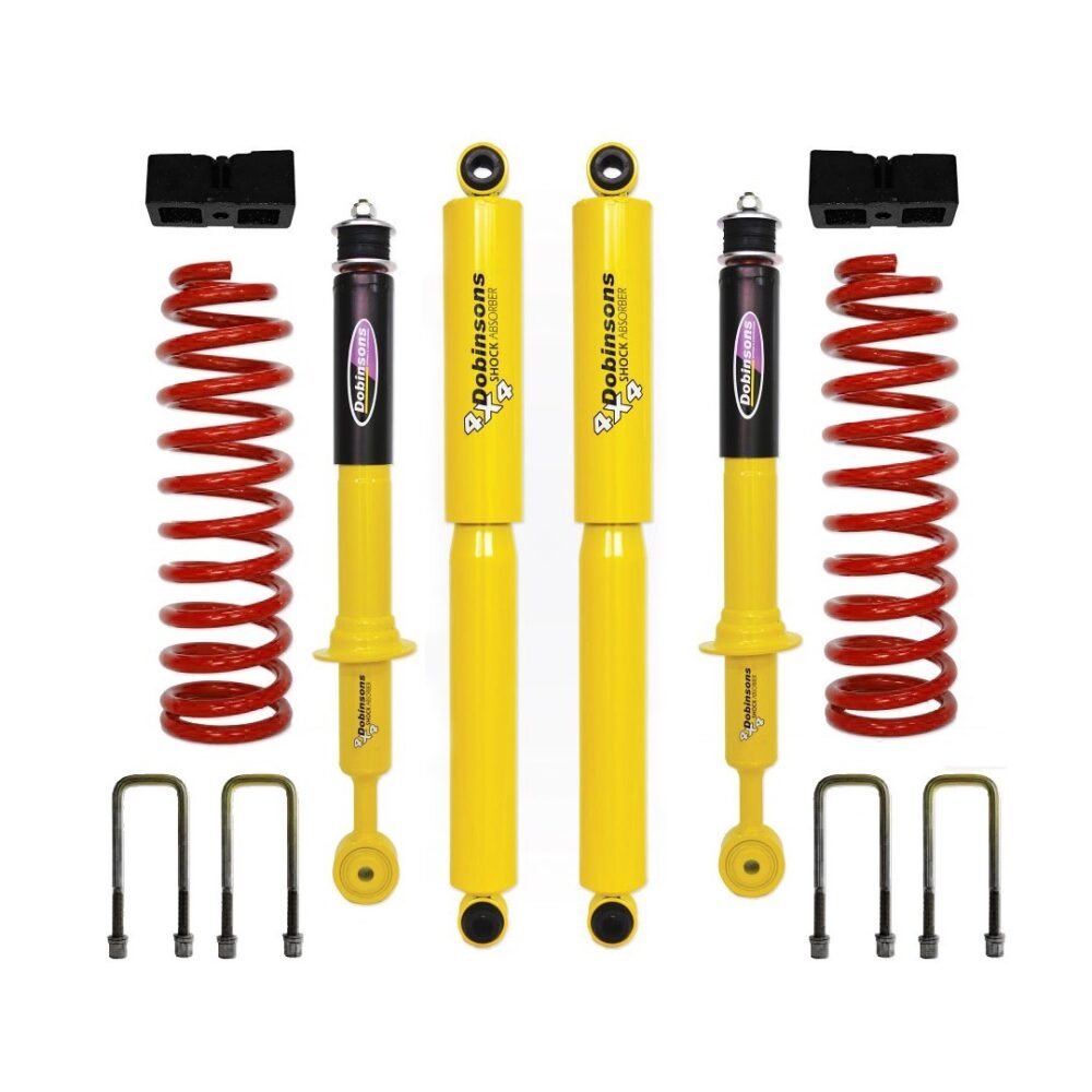 Dobinsons 2.5″ to 3.0″ GS Lift Kit for 2005 to 2022 Tacoma 4×4 Double Cab Short Bed