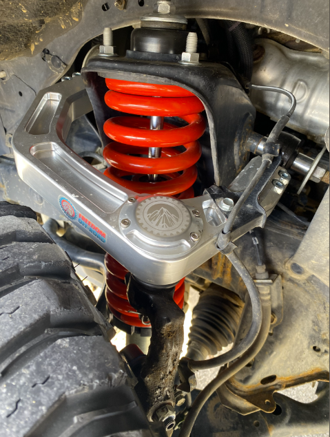 Billet Front Upper Control Arms for 2-4" Lift