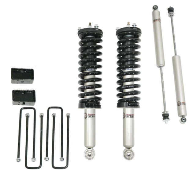 Freedom Offroad 3" Lift Kit Front Struts w/ Rear Blocks and Shocks