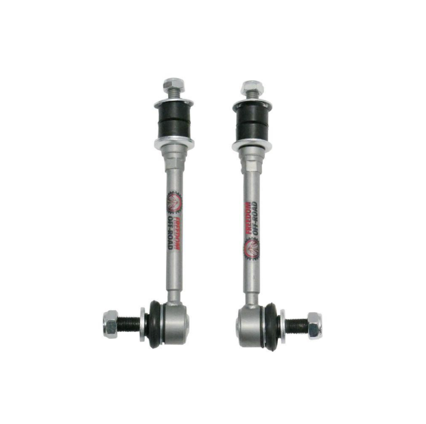 Freedom Offroad Front Extended Zinc-Nickel Sway Bar End Links for 2-3.5" Lift (2WD Only)