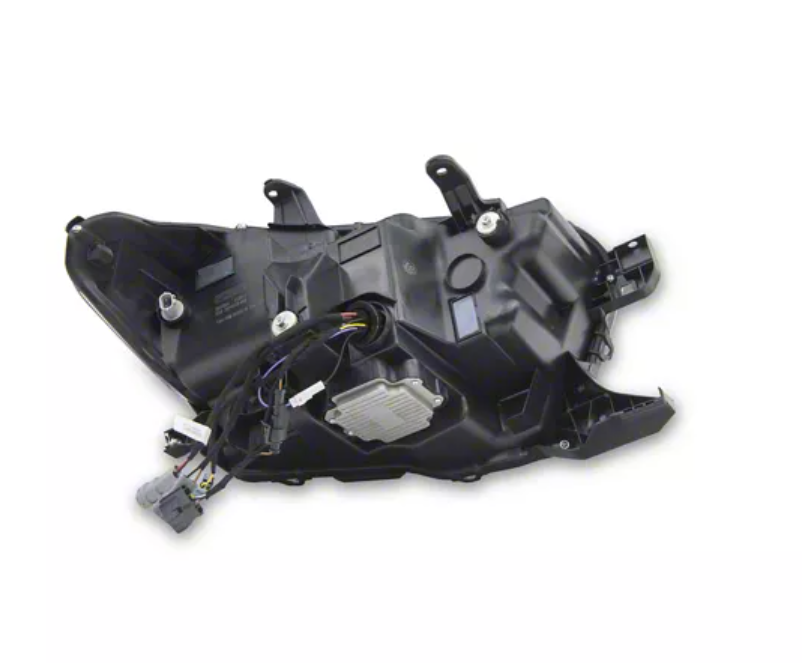 Form Lighting Sequential LED Projector Headlights; Black Housing; Clear Lens