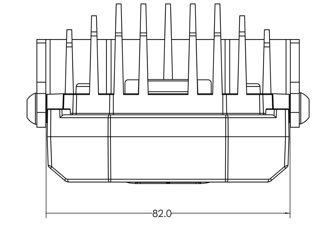 4Banger LED Pods: HXB Combo Beam