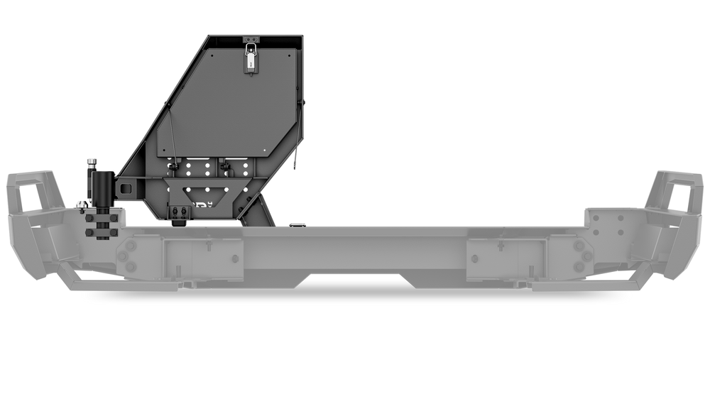 Body Armor 4x4 2010-2024 TOYOTA 4RUNNER PRO SERIES II PASSENGER SIDE SWINGOUT