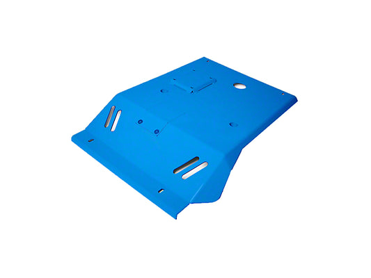 M.O.R.E. Front Skid Plate; Light Blue (14-23 4Runner w/o KDSS System)