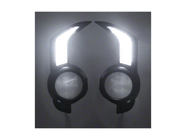 LED Sequential Fog Light Bezel Kit with Turn Signals