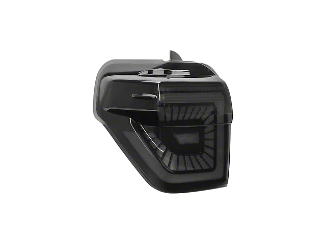 Sequential LED Tail Lights; Black Housing; Clear Lens