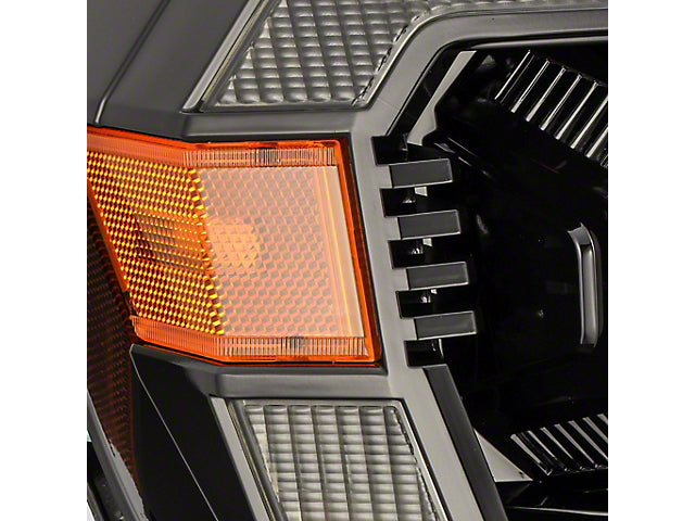 AlphaRex LUXX-Series LED Projector Headlights; Alpha Black Housing; Clear Lens (05-11 Tacoma w/o Factory DRL)