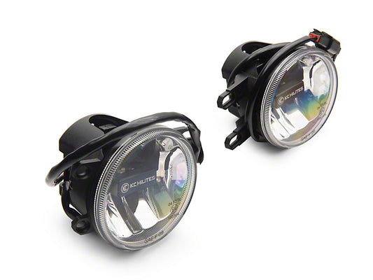 KC HiLiTES 4-Inch Gravity LED G4 Fog Lights; White (10-23 4Runner)