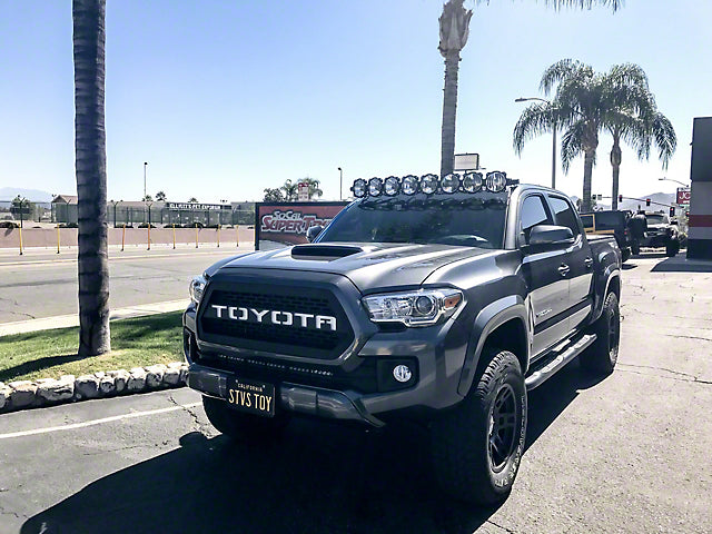 KC HiLiTES 50-Inch Gravity Pro6 LED Light Bar with Overhead Roof Mounting Brackets (05-23 Tacoma)