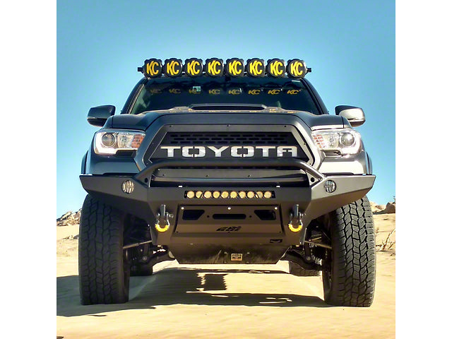 KC HiLiTES 50-Inch Gravity Pro6 LED Light Bar with Overhead Roof Mounting Brackets (05-23 Tacoma)