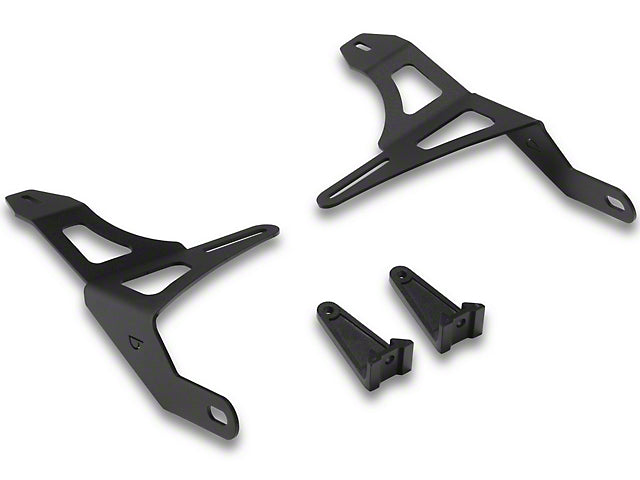 Cali Raised LED 32-Inch LED Light Bar with Hidden Bumper Mounting Brackets and Tall Blue Backlight Switch; Combo Beam (16-23 Tacoma)