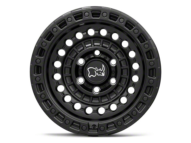 Black Rhino Sentinel Matte Black 6-Lug Wheel; 17x8.5; -10mm Offset
