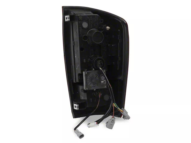 Raxiom XW Series Sequential LED Tail Lights; Black Housing, Red Lens (16-23 Tacoma)