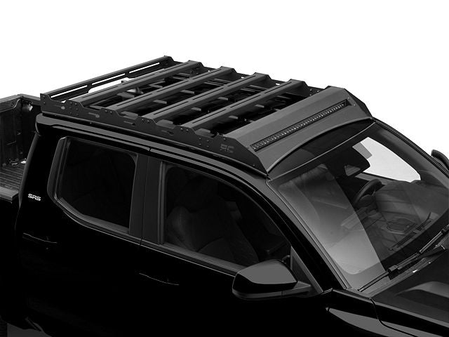 Rough Country Roof Rack with 40-Inch Black Series LED Light Bar