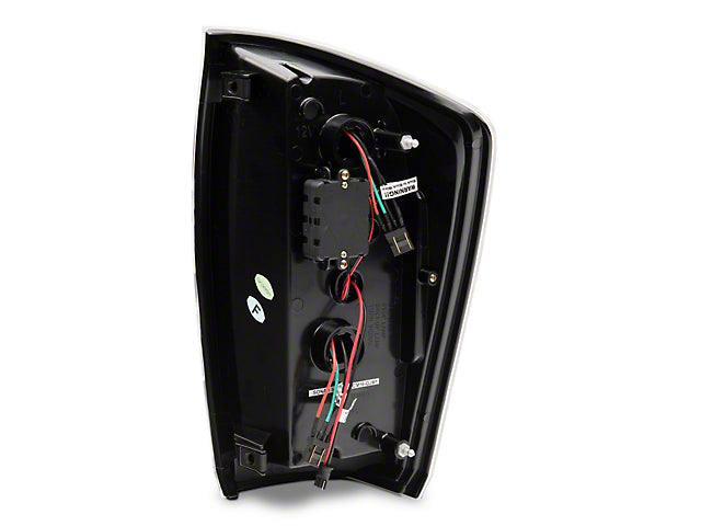 LED Tail Lights; Black Housing; Clear Lens (16-23 Tacoma)