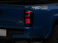 LED Tail Lights; Black Housing; Smoked Lens (16-23 Tacoma)