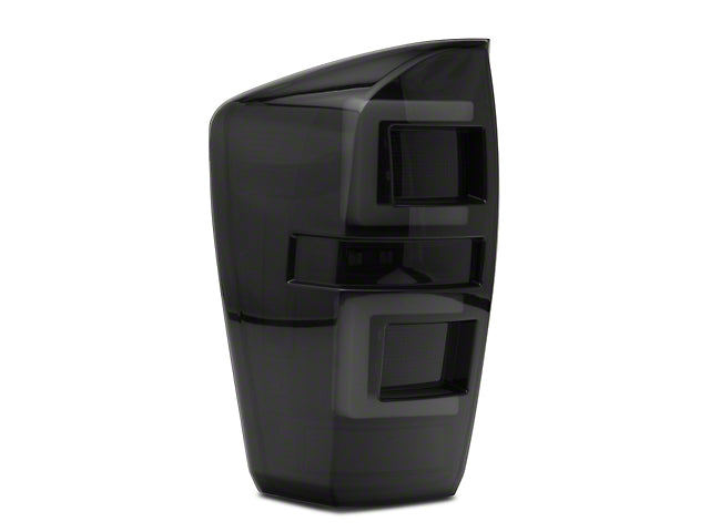 LED Tail Lights; Black Housing; Smoked Lens (16-23 Tacoma)