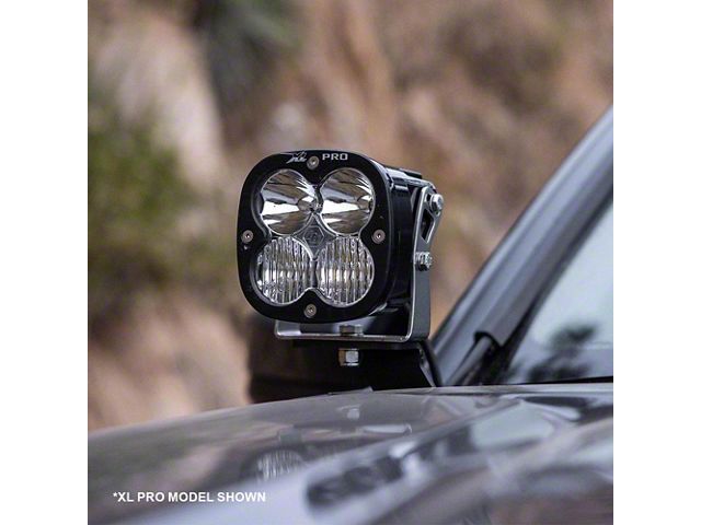 Baja Designs XL Sport LED Lights with A-Pillar Mounting Brackets