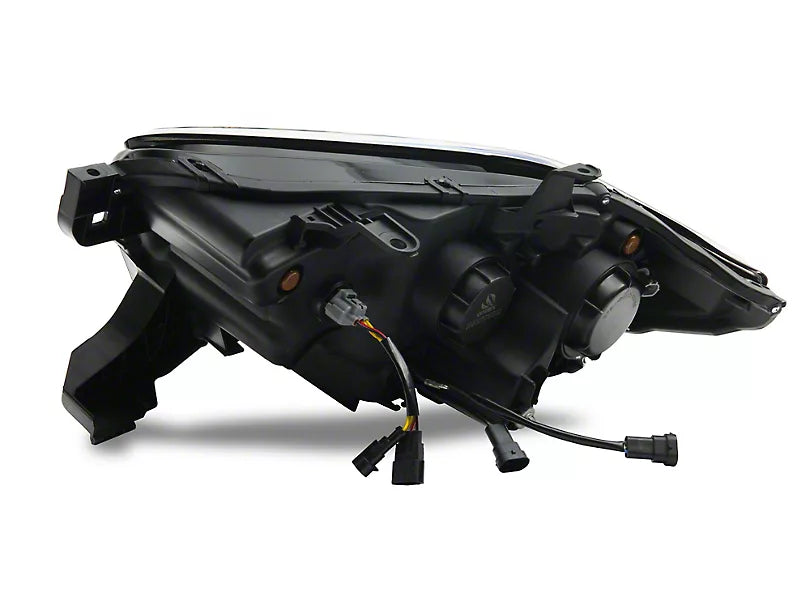 AlphaRex NOVA-Series LED Projector Headlights; Alpha Black Housing; Clear Lens (16-23 Tacoma TRD)