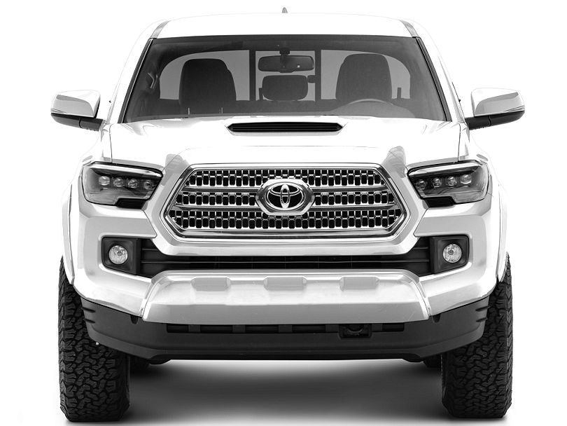 AlphaRex NOVA-Series LED Projector Headlights; Alpha Black Housing; Clear Lens (16-23 Tacoma TRD)