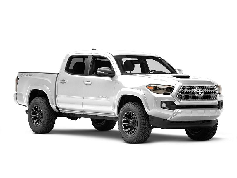 AlphaRex NOVA-Series LED Projector Headlights; Alpha Black Housing; Clear Lens (16-23 Tacoma TRD)
