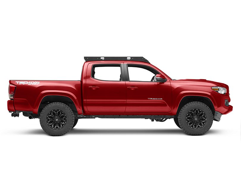 Cali Raised LED Premium Roof Rack with 360 Degree Lighting Cutouts (05-23 Tacoma Double Cab)