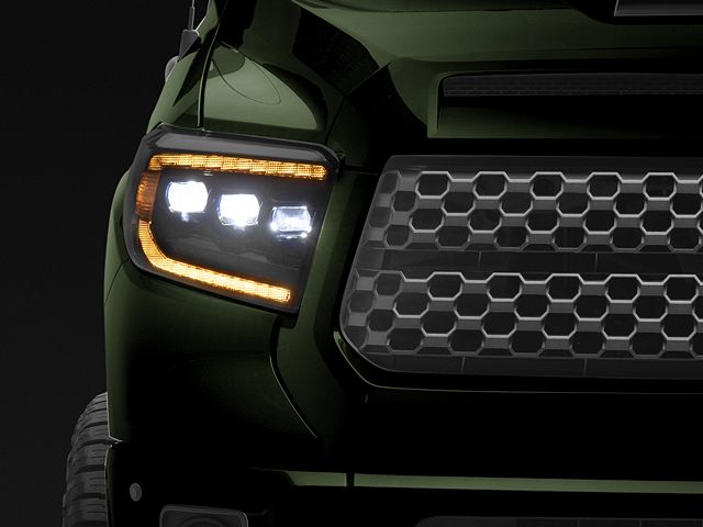 Morimoto GEN2 XB LED Projector Headlights; Black Housing; Clear Lens (14-21 Tundra)