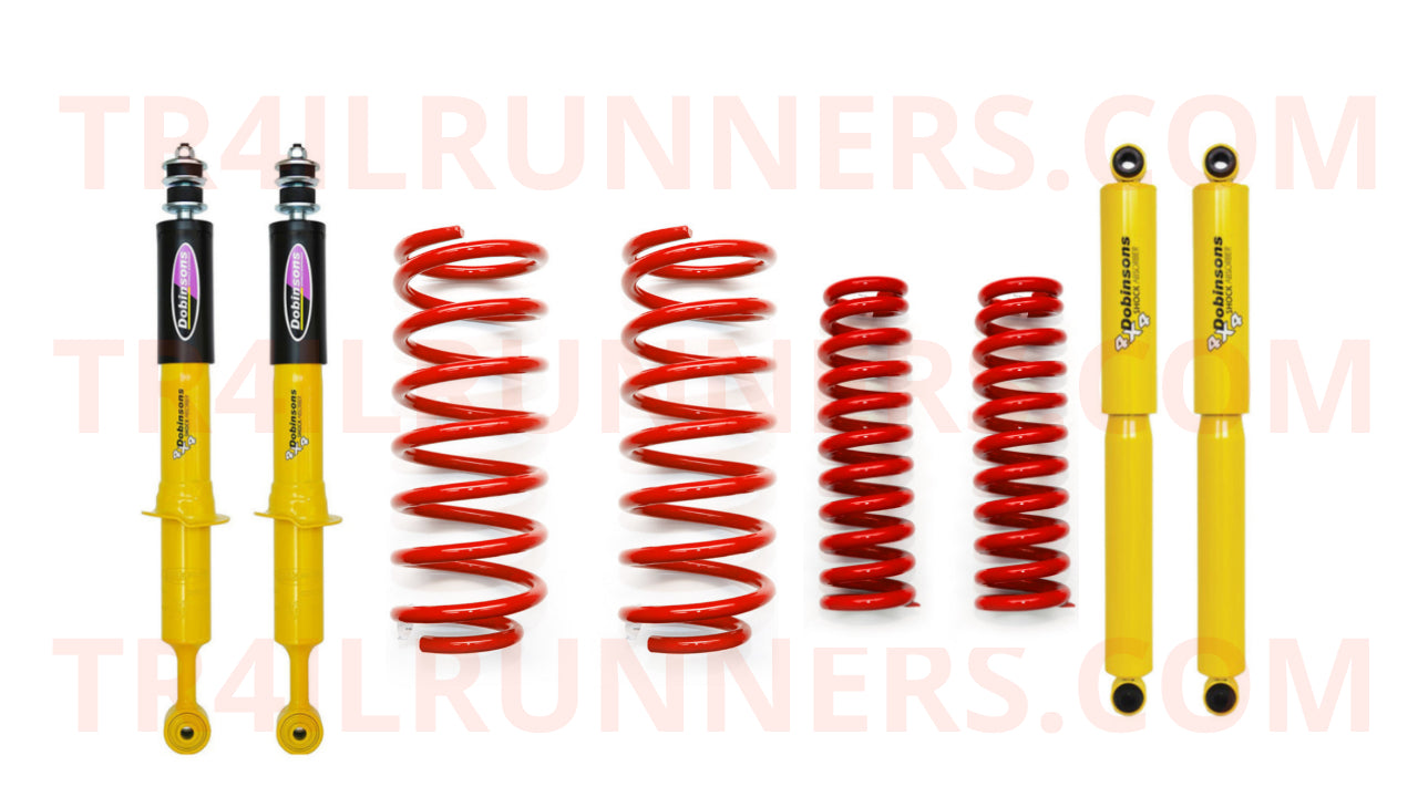 Dobinsons RED/YELLOW 3.5"  Kit Toyota 4Runner 2010-2024 - DSSKIT12