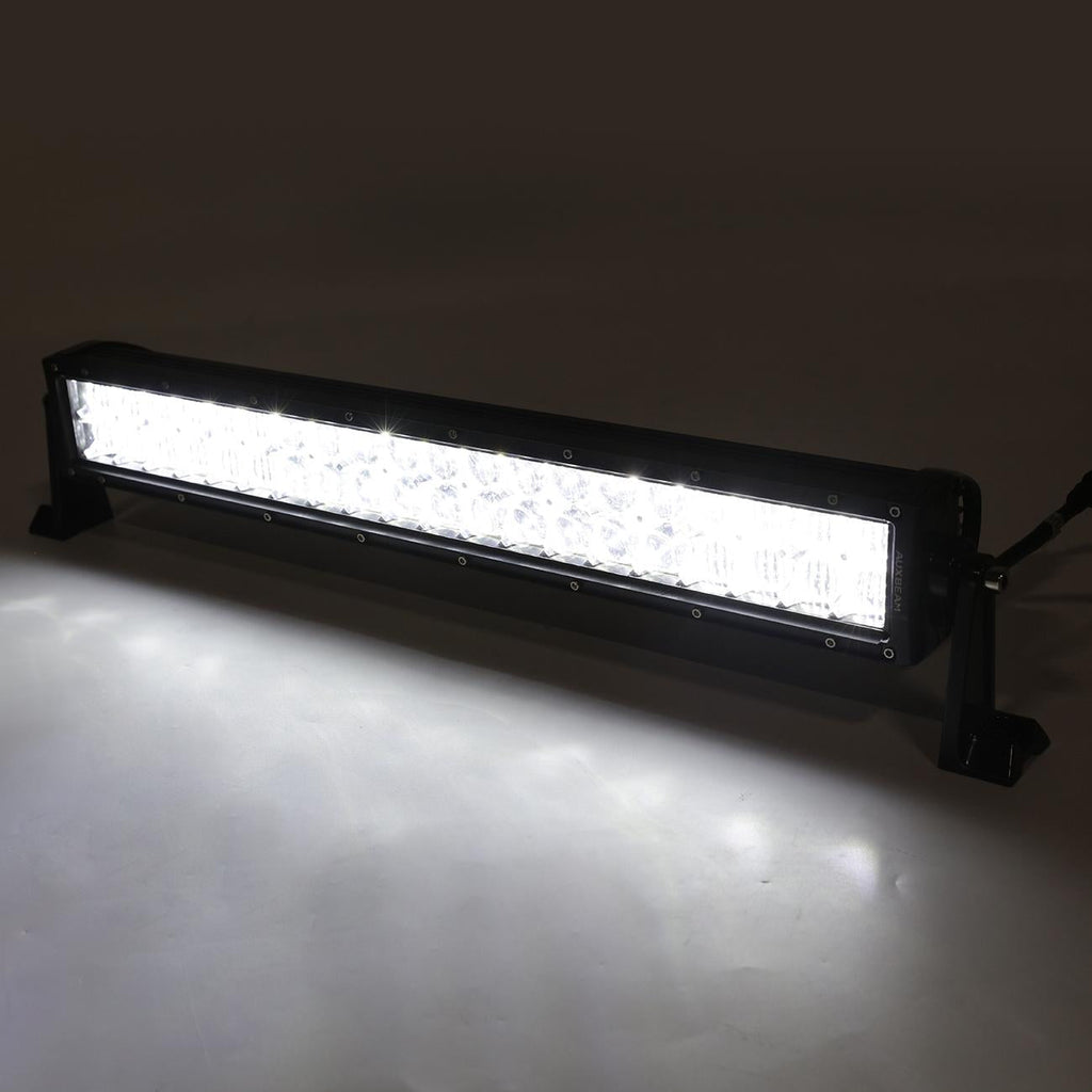 22 INCH V-SERIES RGB COLOR CHANGING STRAIGHT/CURVED OFF ROAD LED LIGHT BAR