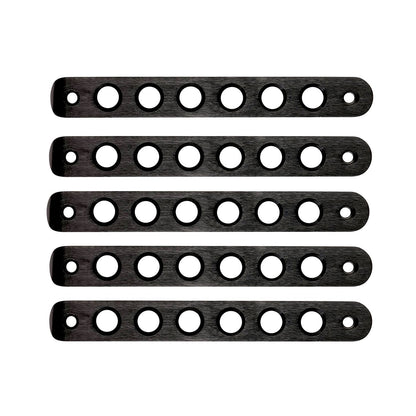 ALUMINUM FRONT & REAR GRAB HANDLES & DOOR GRAB HANDLE INSERTS COVER-BLACK FOR 11-18 JEEP WRANGLER JK/JKU