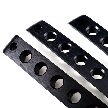 ALUMINUM FRONT & REAR GRAB HANDLES & DOOR GRAB HANDLE INSERTS COVER-BLACK FOR 11-18 JEEP WRANGLER JK/JKU