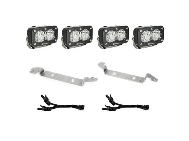 Baja Designs S2 Sport Dual Fog Light Kit Clear