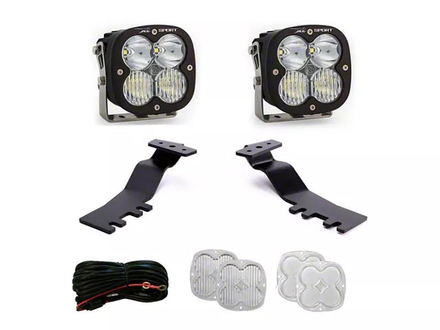 Baja Designs XL Sport LED Lights with A-Pillar Mounting Brackets