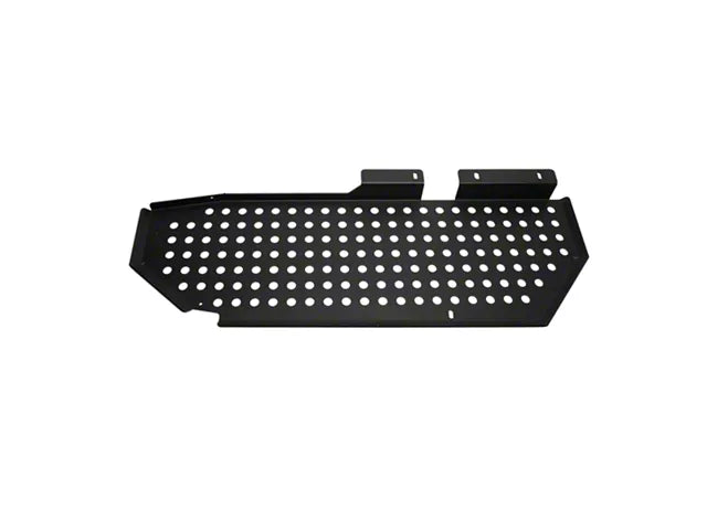 Cali Raised Aluminum Fuel Tank Skid Plate; Black