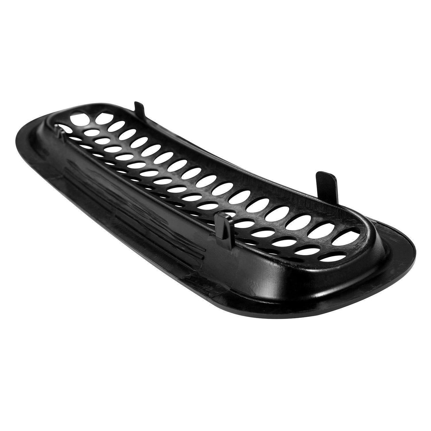 CLIP-IN MESH GRILL INSERTS- GLOSSY BLACK FOR 07-15 JEEP WRANGLER JK/ JKU