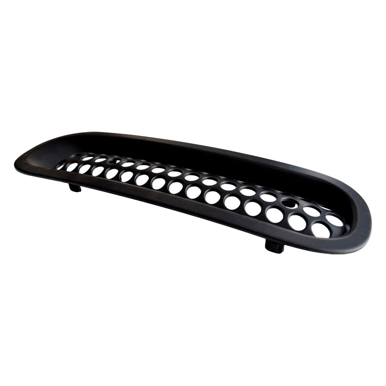 CLIP-IN MESH GRILL INSERTS - MATTE BLACK FOR 07-15 JEEP WRANGLER JK