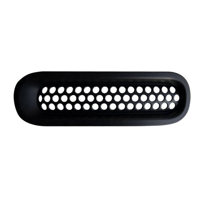 CLIP-IN MESH GRILL INSERTS - MATTE BLACK FOR 07-15 JEEP WRANGLER JK