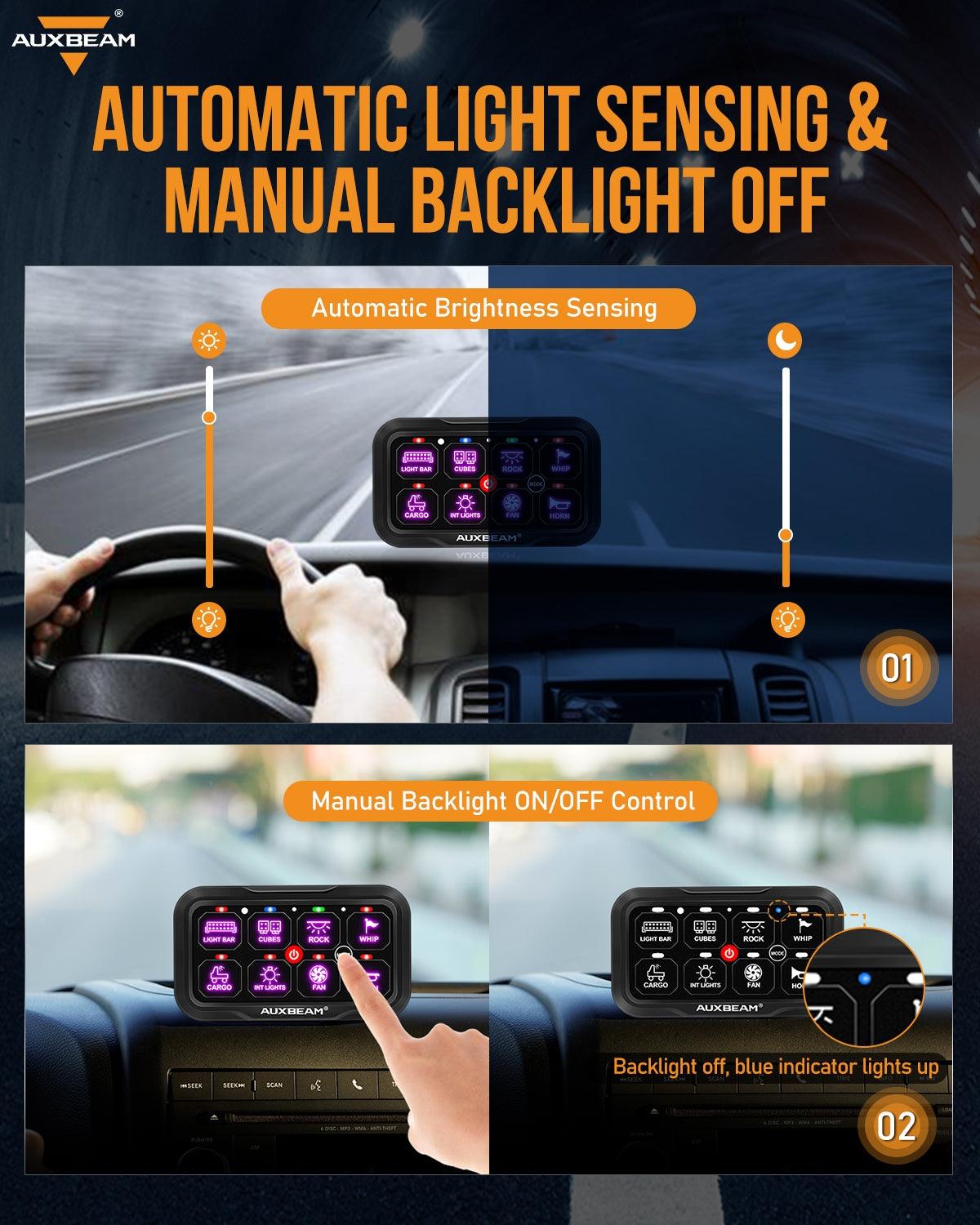 RC-800 RGB Switch Panel with Remote Controller (One-Sided Outlet)