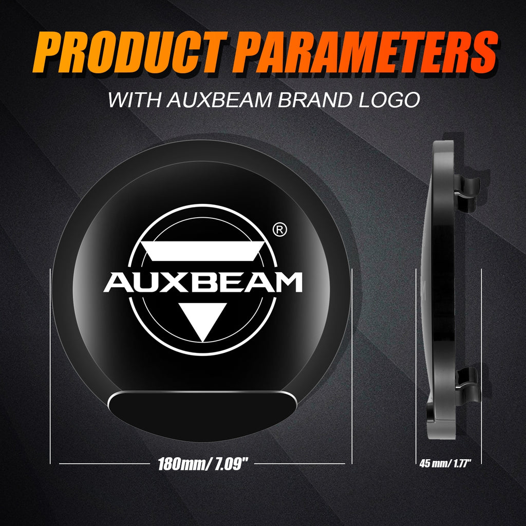 (2PCS/SET) 7 INCH 240W ROUND OFFROAD LED DRIVING LIGHTS WITH DRL+AMBER/BLACK COVERS(OPTIONAL) FOR SUV ATV UTV TRUCKS PICKUP BOAT