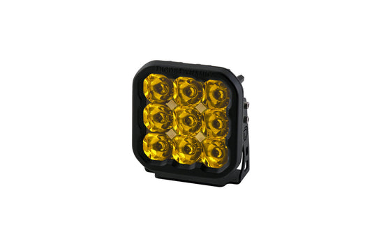 SS5 LED POD SPORT YELLOW SPOT (SINGLE)